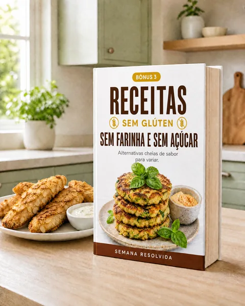 Receitas sem glúten, sem farinha e sem açúcar